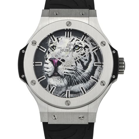 hublot black jaguar white tiger